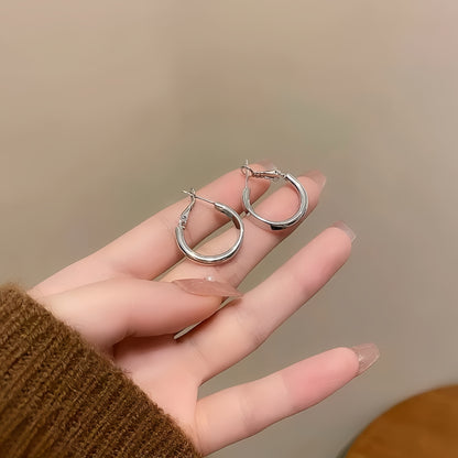 Silver Hoop